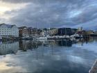 I like to spend time sitting by the Tromsø docks looking at boats