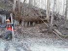 An interesting ice structure found with co-worker Greg Kouri during stream cross-section monitoring in central Virginia