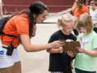 Ana participated in many internships to find her passion, and now she loves to come to the zoo each day for work!