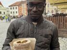 My new friend, a student in Germany, got one rolled in coconut