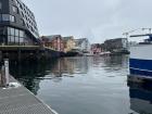 Alex also found comfort in the piers of Tromsø