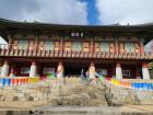 This is the Beomeosa Temple attached to Mt. Geumjeongsa which is the tallest mountain in Busan