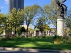 The tour Montparnasse, seen from the cimetière Montparnasse