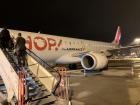 About to board a plane at Charles De Gaulle airport