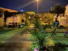 Children's park at night