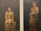 At the National Museum of Costa Rica, I saw representations of indigenous people in Costa Rica