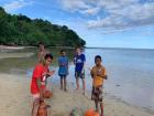 Group picture at the beach