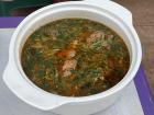 Stews galore! Like fufu and light stew, "tuo zaafi" is eaten with okra soup