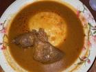 "Fufu" is a West African dish made of plantains, cassava or yams