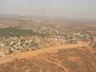 As we flew closer to Senegal, the land turned brown and dry