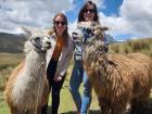 On the slopes of Pichincha Volcano in Quito with my mom when she was visiting