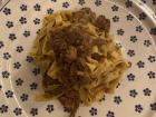 Pappardelle with wild boar sauce