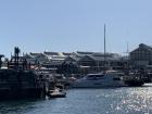 A view from V&A Waterfront on the coast of Cape Town