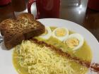 This is "crema de ayote"--there are various types of soups that Costa Ricans make, and "ayote" is the common veggie that’s used!