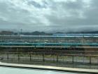 View from one of Japan's many and popular trains 