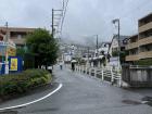 Cloudy and rainy weather gives a very gloomy mood here
