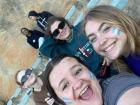 Cheering for the UCT men's rugby team
