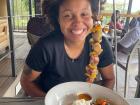 The crocodile kabob!