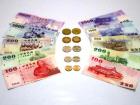 Lots of colorful bills!