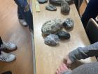 Some rocks we had to identify on our geology trip pre-departure lecture