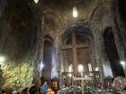 Inside an old Georgian church