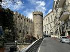 Part of the old city wall of Baku