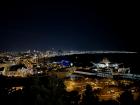 Overlooking Baku at night