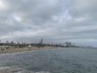 I never imagined Barcelona being home to so many palm trees; Playa de la Barceloneta is the oldest and the most famous seaside in the city