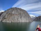 Panoramic picture of Alaska from the cruise