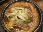 Although Sundubu Jjigae (Soft Tofu Stew) is very popular, I prefer this stew: Korean Beef Stew (Bulgogi Jjiggae) 