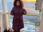 My big parka with fur ruff to keep me warm