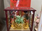 A tiny temple decoration in a Subway