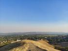 A hill in the dry season - in the summer, when it rains more, the grass turns a bright green!