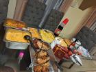 My host family's dinner on Noche Buena