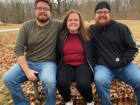 My brothers and me (Thomas is on the left and Ben is on the right)
