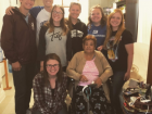 We also brought food every week to another woman named Gloria