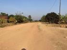 Walking to our training site in Gashora
