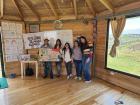 My awesome team presenting our business, Luz de Killa