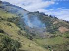 Farmland is sometimes burned to clear away old crops, but this can become dangerous