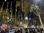 Christmas decorations all around Barcelona 