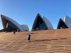 Getting to visit Australian landmarks like the Sydney Opera House was surreal