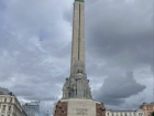The Freedom Monument symbolizing Latvia's sovereignty and independence  