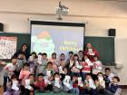 Celebrating Christmas with my 2nd grade students