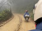 Some roads are too small for even cars to drive on