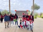 The students create pinatas for Christmas and here are some of the winners!