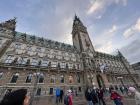 The Rathaus (town hall) of Hamburg during a recent day-trip!
