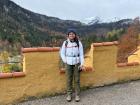 We were quite bundled up because it was chilly in the mountains! 