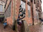 The Bremen Town Musicians statue!