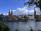 Across the water is the town of Lübeck, which is one hour away from Kiel