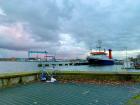 As the weather gets warmer in the spring, the Kiel harbor starts to get all kinds of boats! 